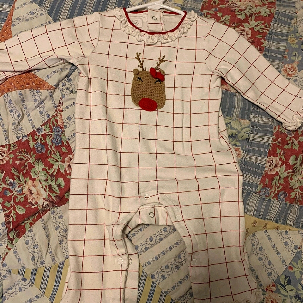 Babygirl  Christmas pjs